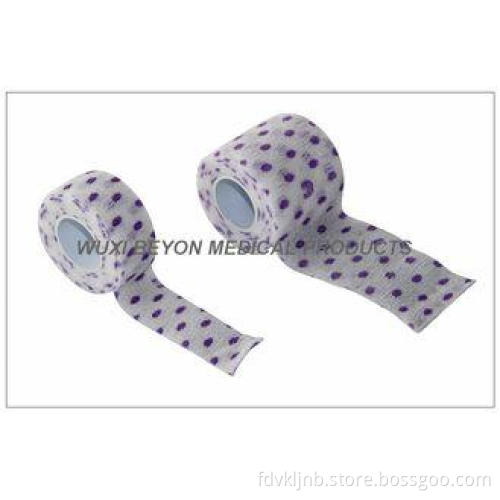 Dot Design Non Woven Cohesive Self Adhesive Custom Printed